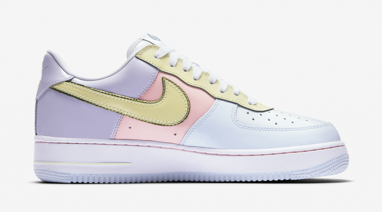 Nike brings back its pastel tinted Air Force 1 Easter Egg sneaker