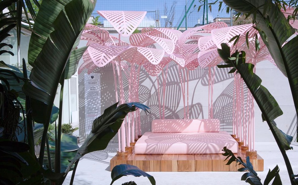 pink daybed marc ange