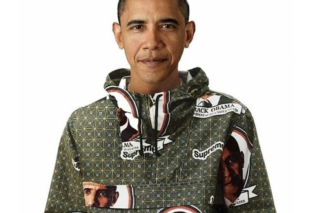 supreme obama jacket