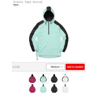 supreme anorak