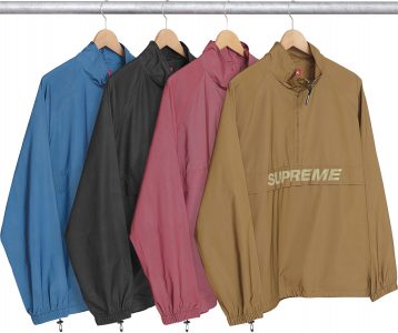 supreme half zip a