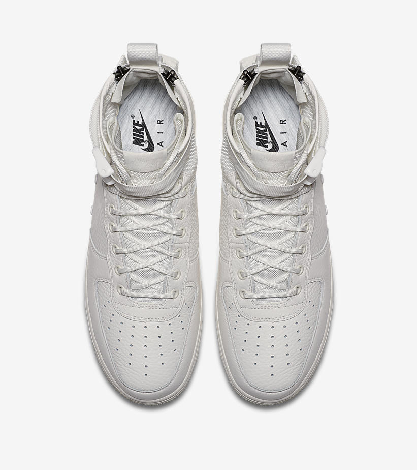 Nike Offers The SF Air Force 1 Mid In Classic Triple White Colorway ...