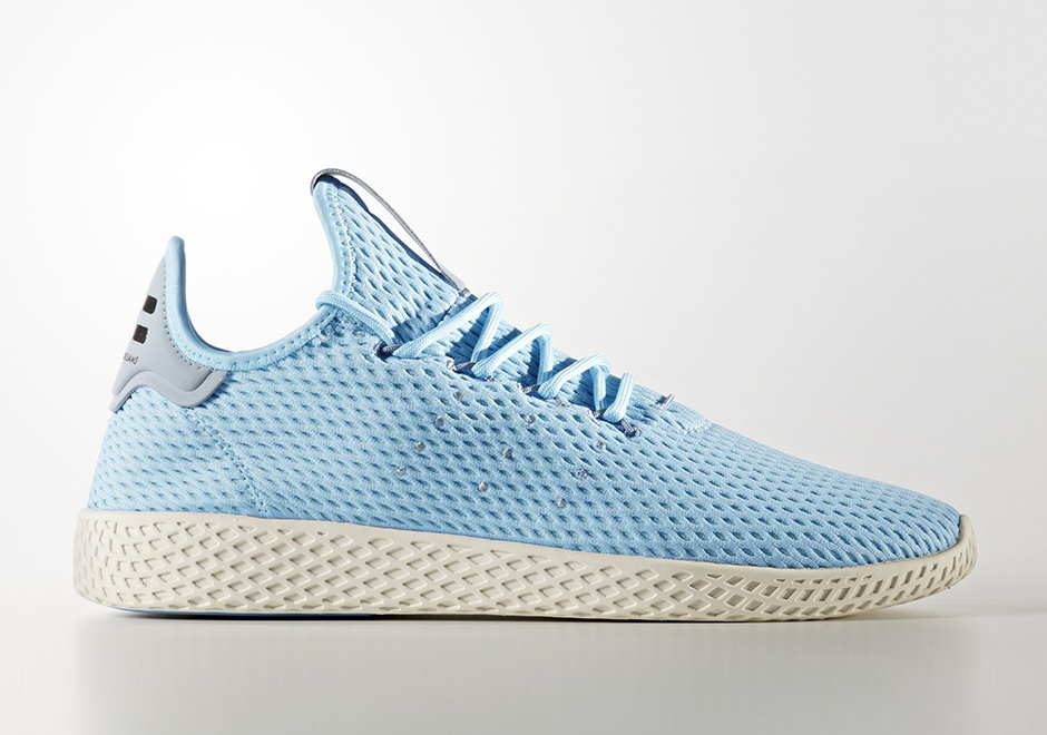 pharrell williams shoes light blue