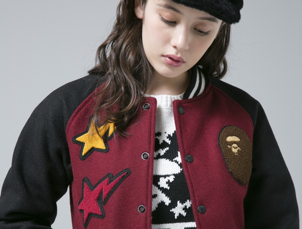 bathing ape bape women fall 2017 AA