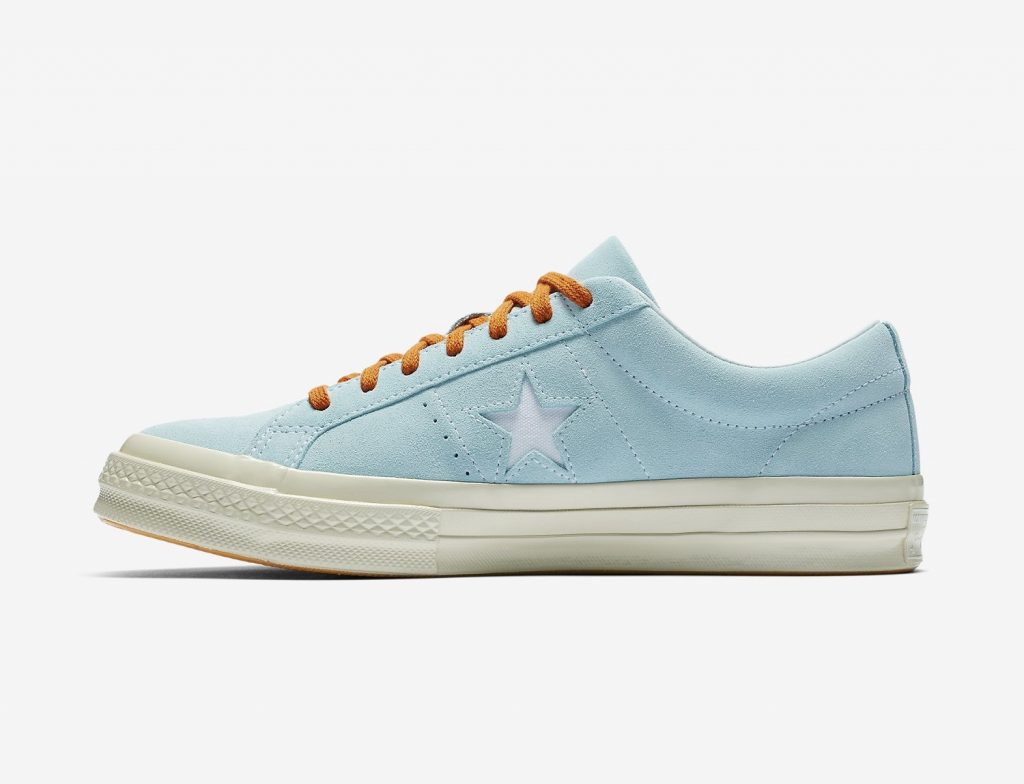 converse one star baby blue