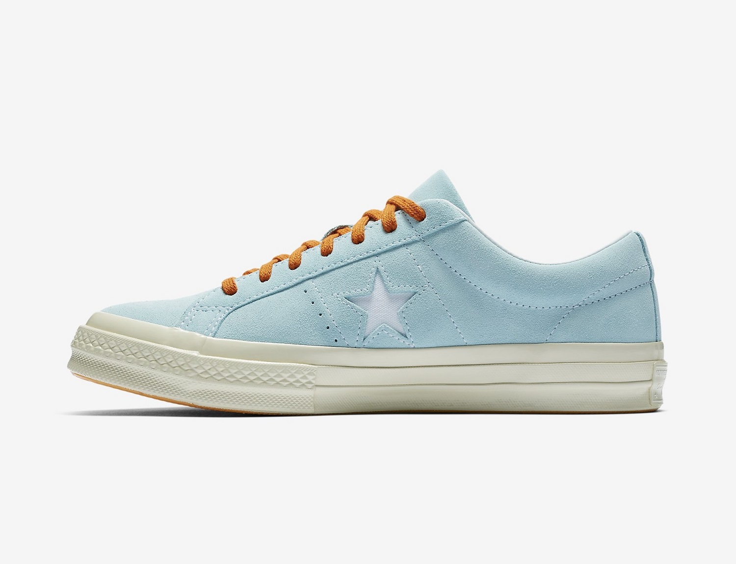 baby blue one star converse