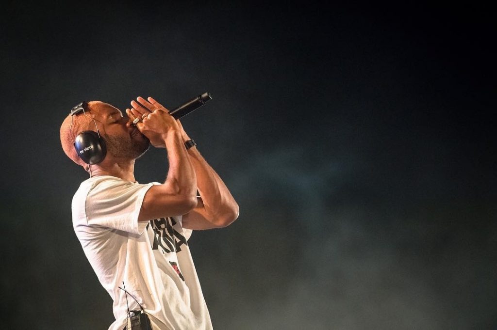 Watch Frank Ocean Perform 'Nike,' 'Chanel,' 'Biking' And More At FYF Fest