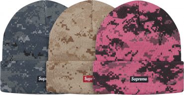 digi camo beanie