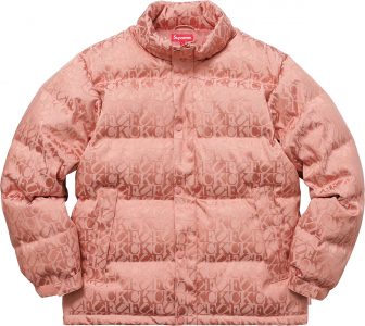 fuck jacquard puffy jacket 1