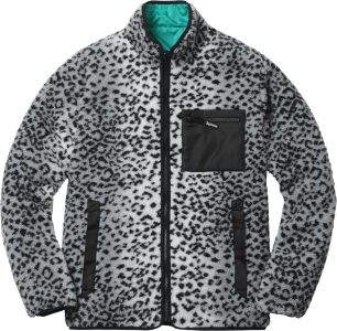 leopard fleece reversible jacket 3