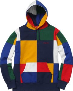 patchwork hoodie