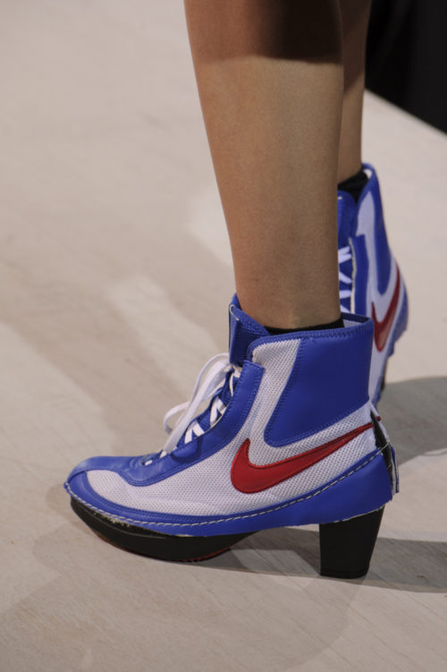 Comme Des Garçons Shows Nike Heels On It Spring 2018 Runway