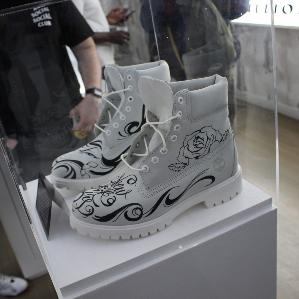 ghost white timberland boots