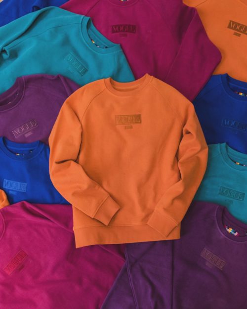 Vogue And Kith Combine For Richly Colored Anniversary Crewnecks & Hoodies
