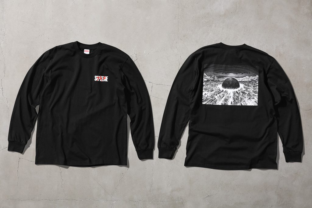 supreme akira work jacket black