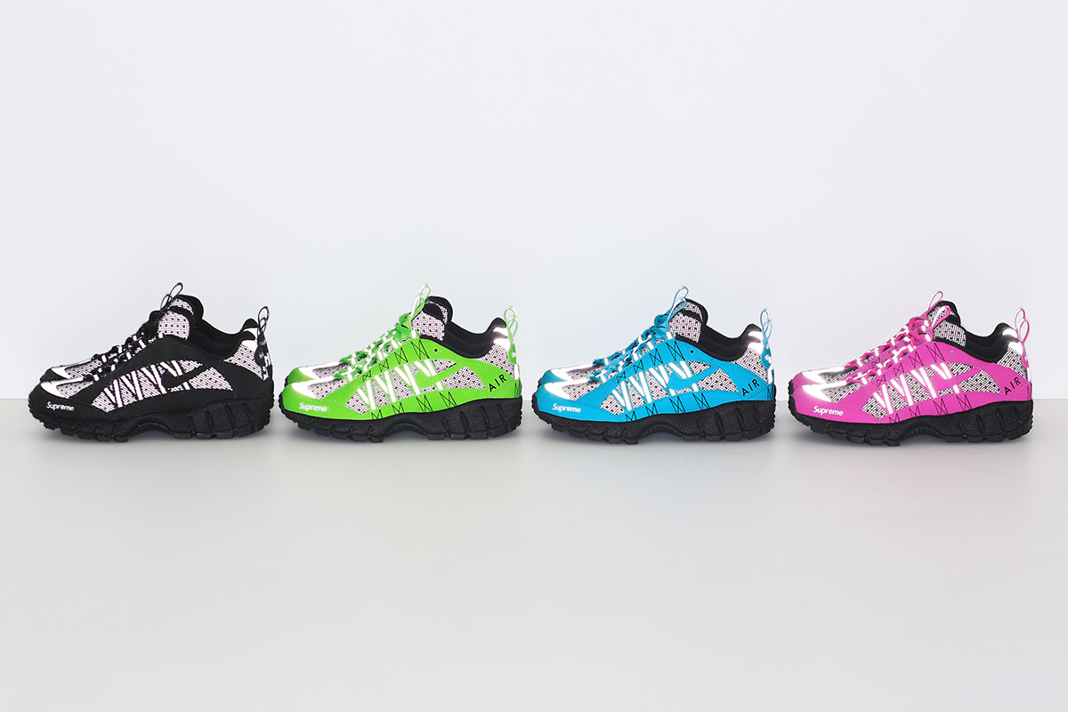 Supreme And Nike Show Color-Popping, Outdoor Shoe And Apparel Collabo | SNOBETTE