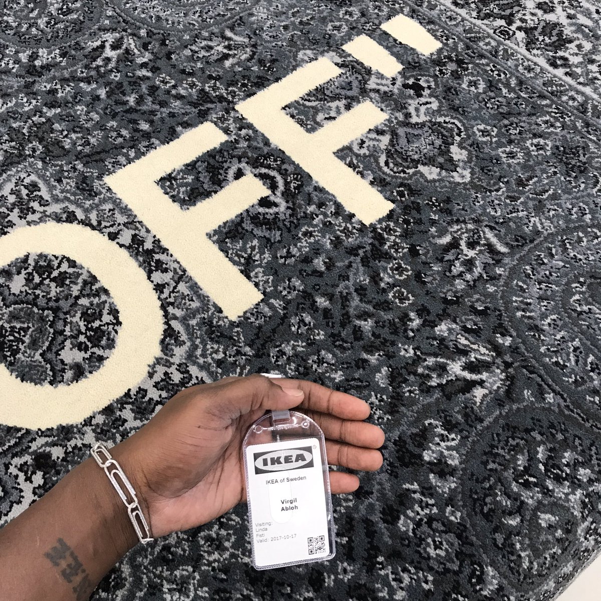 Virgil Abloh's Eyebrow Raising Ikea Pieces are Coming This Fall