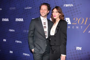 Derek Blasberg and Alexa Chung arrive at the 2017 FN Achievement Awards Credit Lexie Moreland