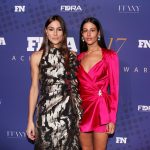 Giorgia Tordini and Gilda Ambrosio attend the 2017 FN Achievement Awards Credit Lexie Moreland