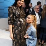 Tabitha Simmons and Hailey Baldwin attend the 2017 Footwear News Achievement Awards Credit Lexie Moreland
