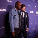 Virgil Abloh and Michael Atmore attend the 2017 FN Achievement Awards Credit Patrick MacLeod
