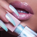 kim kardashian kkw ultra light beam gloss blush december 2017 5