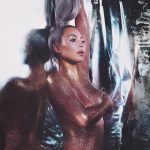 kim kardashian kkw ultra light beam gloss blush december 2017 6