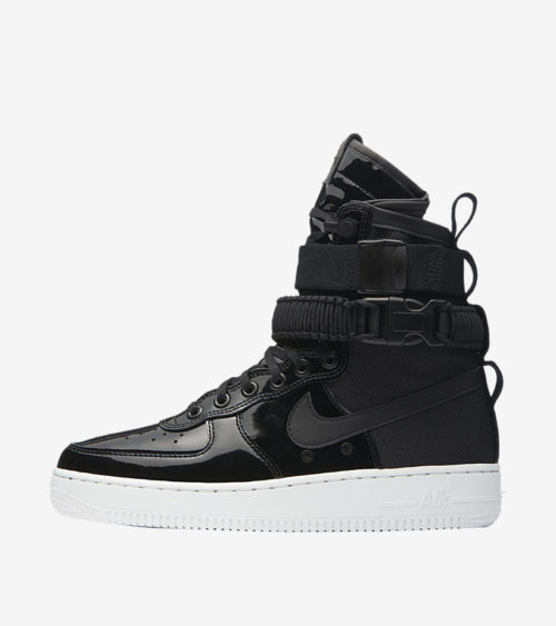 Nike Debuts A Holiday Friendly Black Patent SF Air Force 1 And ...