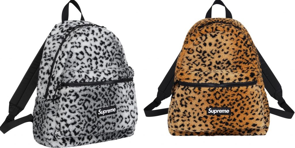 supreme leopard backpack 1 A