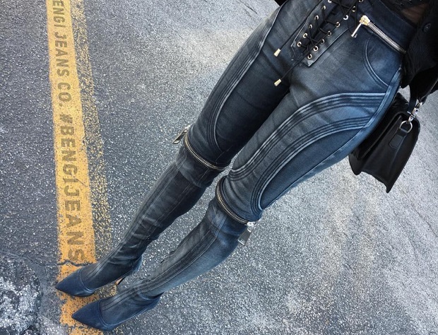Bengi Jeans Zipper Boot Denim 2018