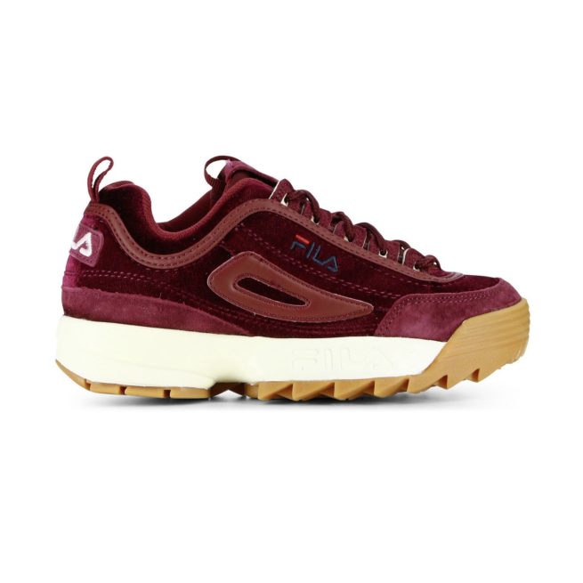 fila disruptor velvet women's