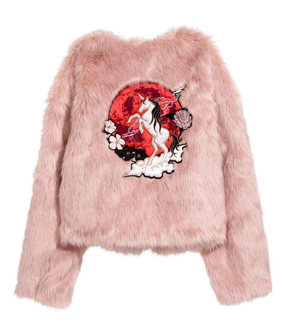MAMA WANTS THAT SUPERFLY H&M FAUX FUR JACKET