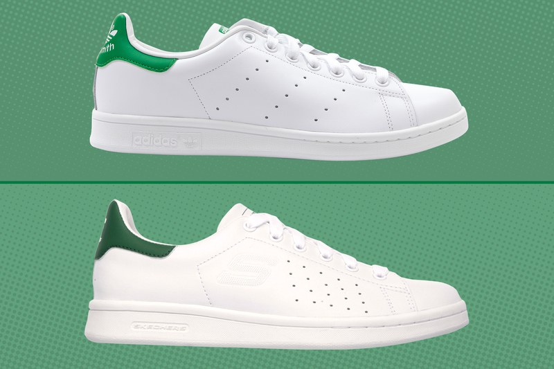 Vetements White Leather Stan Smith-ish 