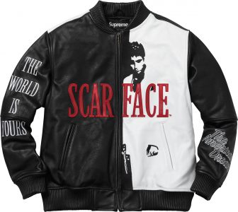 supreme scarface embroidered jacket