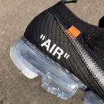 vapormax off white black e