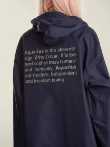 vetements aquarius