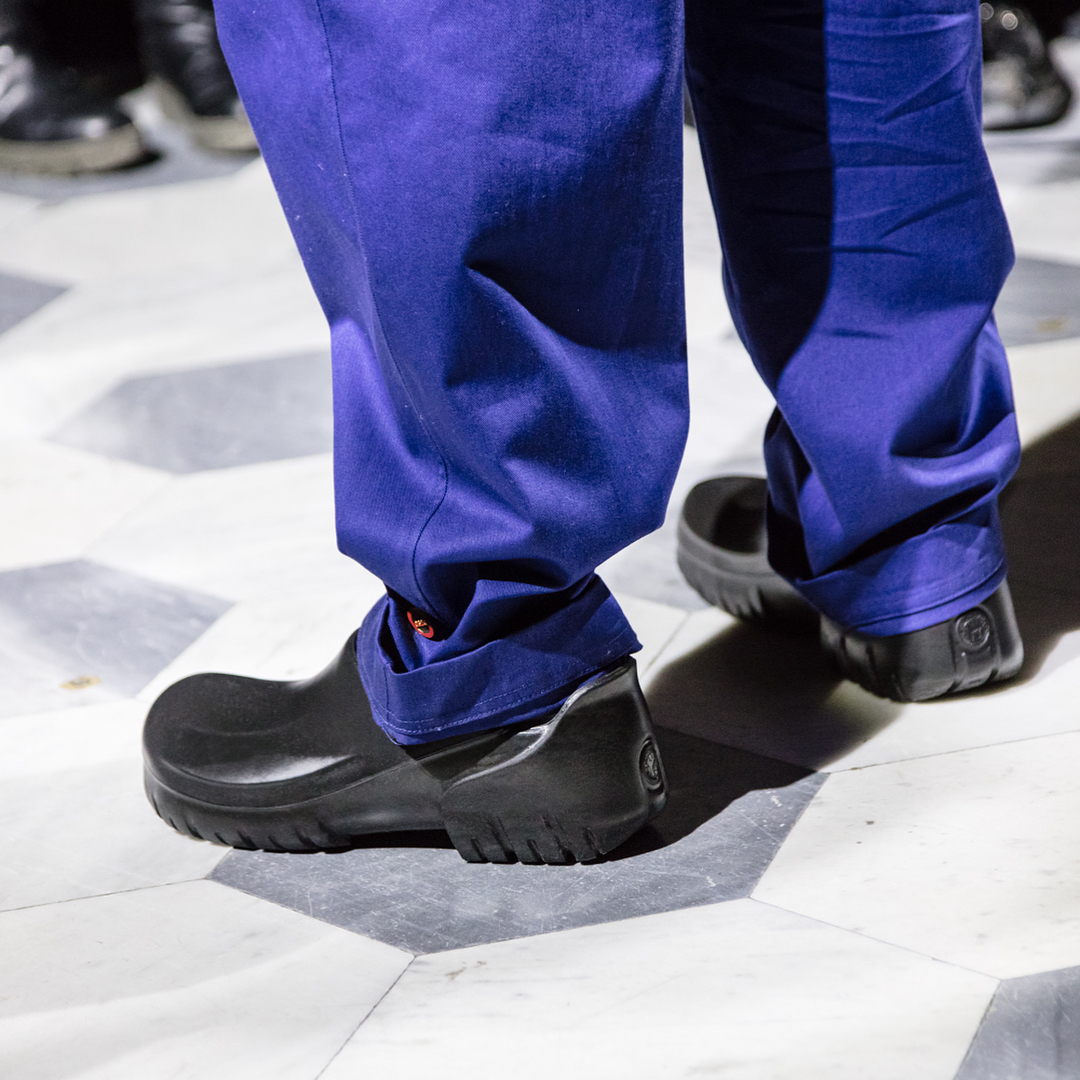 Berlin s 032c Makes Runway Debut With Footwear By Birkenstock