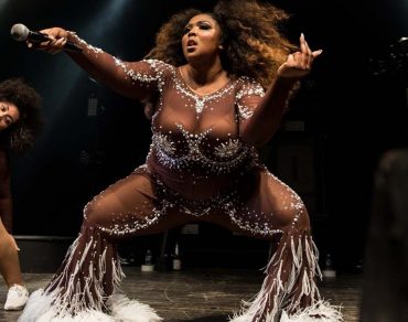 Lizzo NYE Seth Pratt Catsuit 2