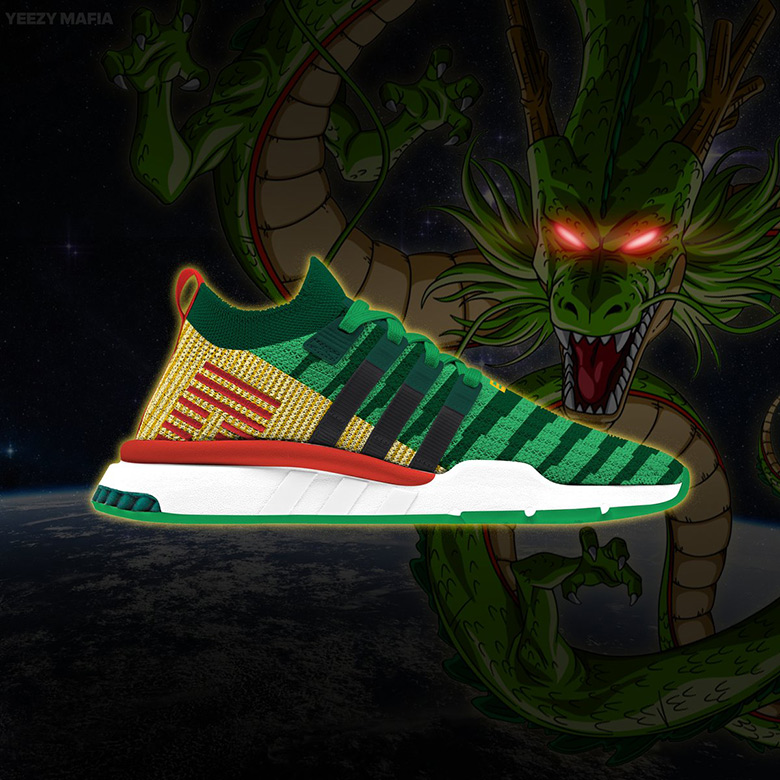 Adidas Originals And Dragon Ball Z Collaborative Shoes SNOBETTE