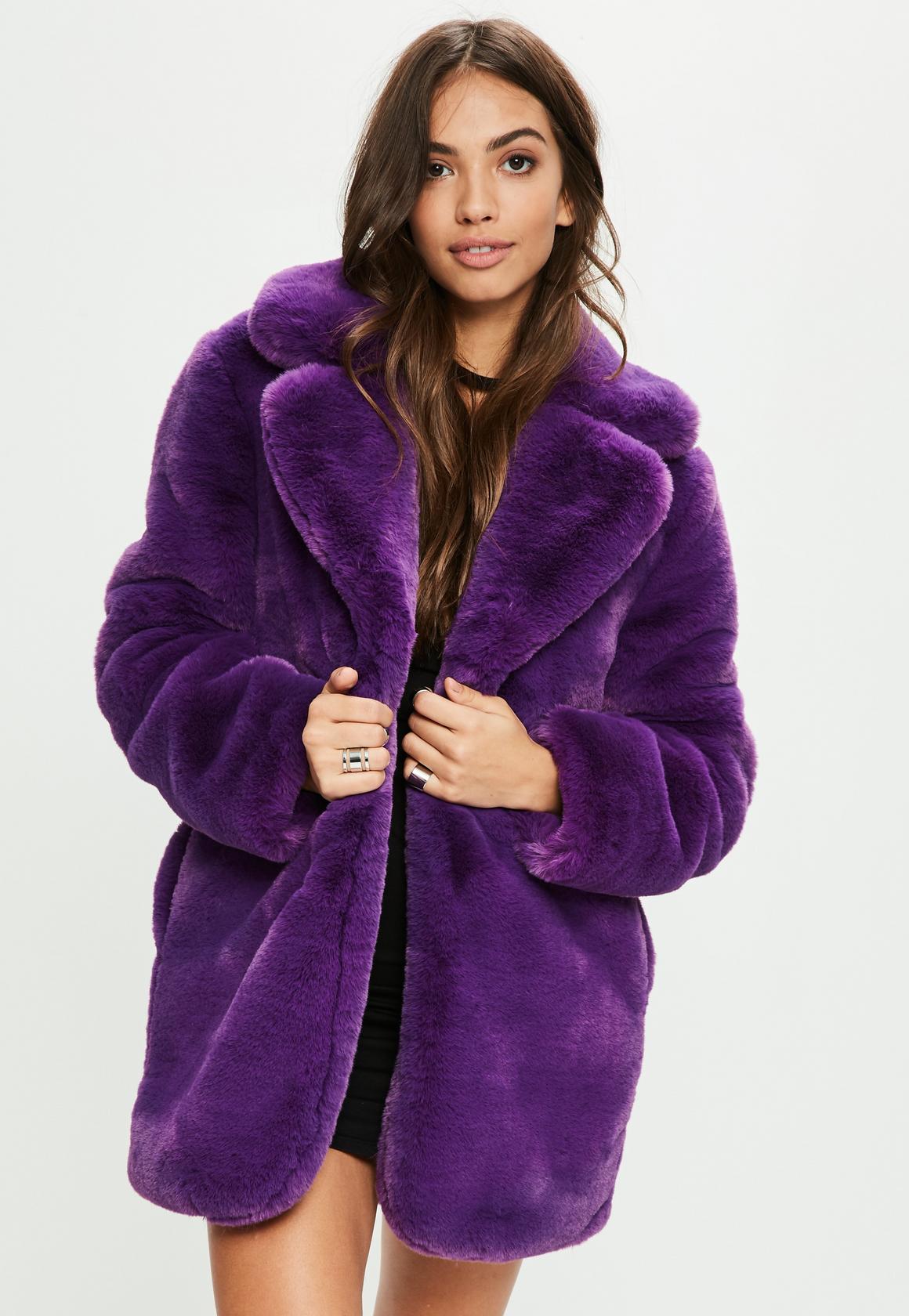 cloutfit misguided fur coat 110