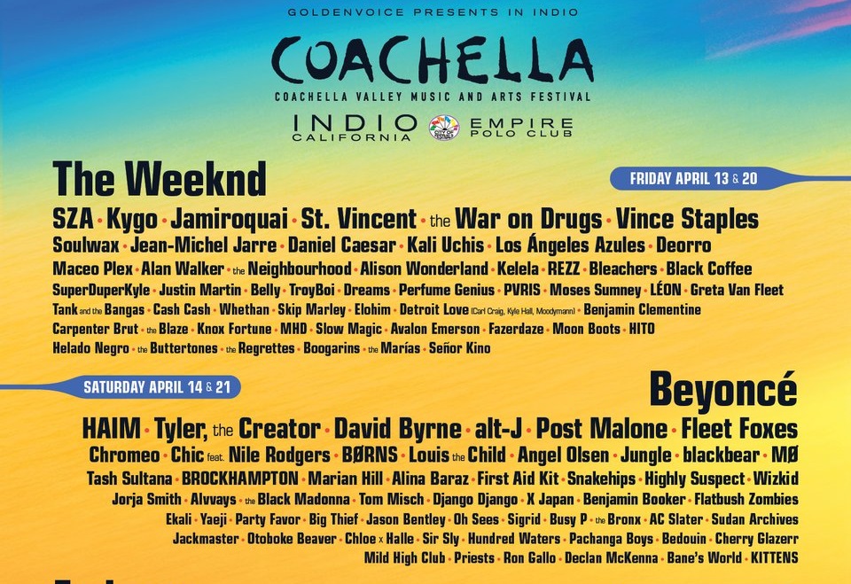 coachella 2018 A