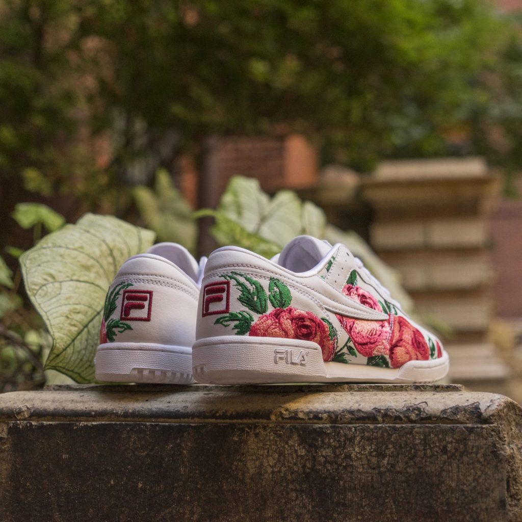 fila embroidered shoes