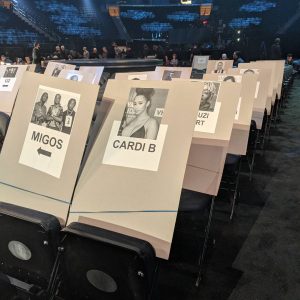 grammy award seating 2018 2