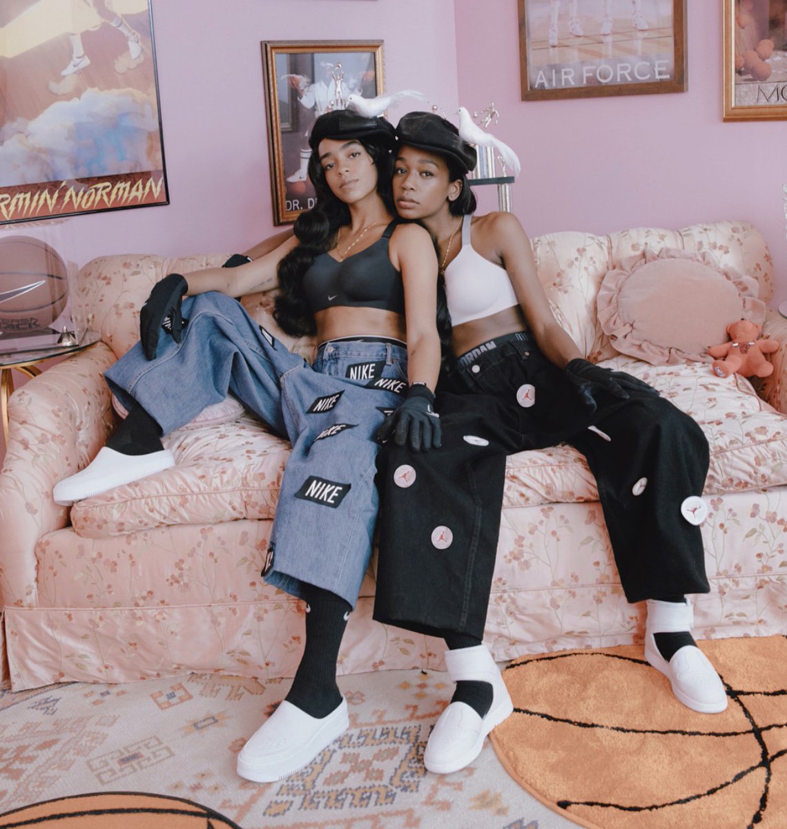 Nike Features Abra And Kelsey Lu In Super Cute Reimagined 1s Campaign