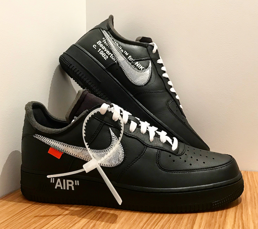 MOMA And Off-White Nike Air Force 1 Shoe Is Dropping Today