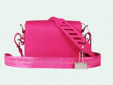 off white binder clip pink 4