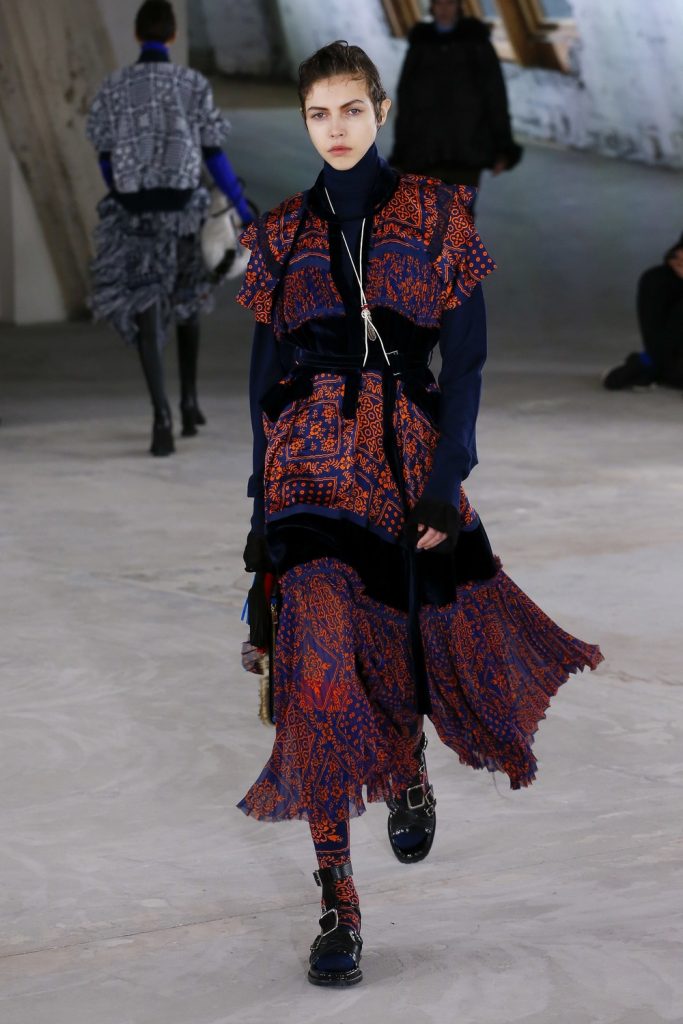 Sacai Shows Impressive Collection For Fall 2018 | SNOBETTE