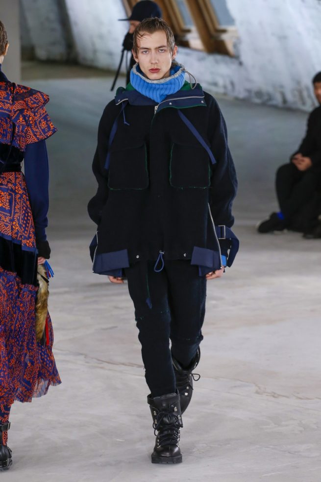 Sacai Shows Impressive Collection For Fall 2018 | SNOBETTE