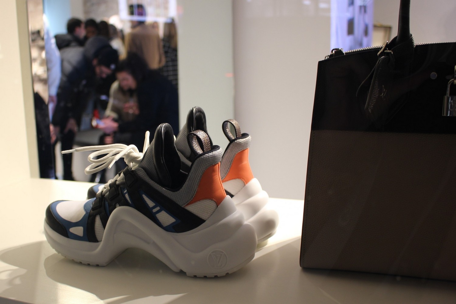 Bright and shiny - Louis Vuitton archlight sneakers steal the show