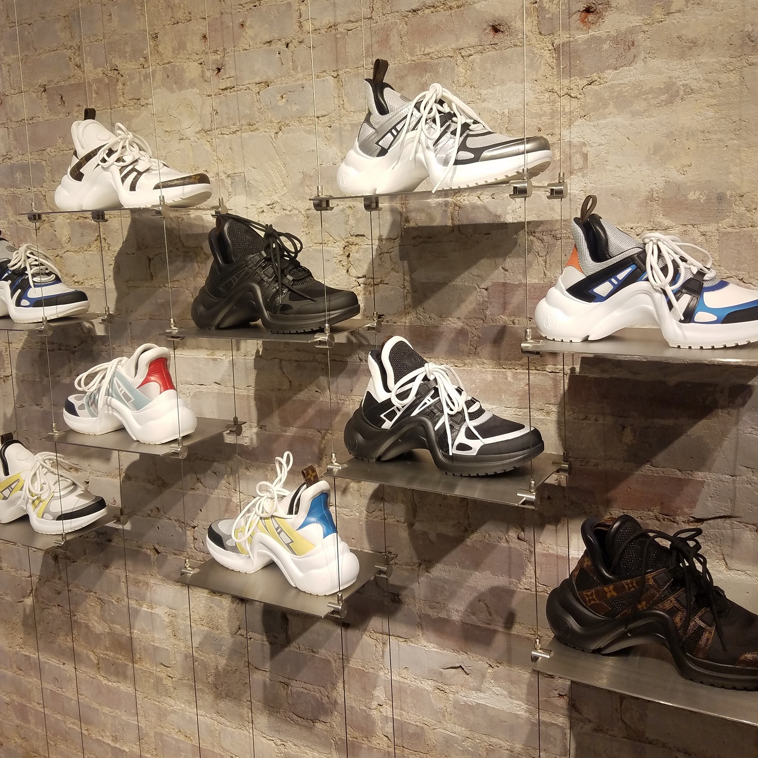 Louis Vuitton Opens Women's Archlight Sneaker Pop Up Boutique In SoHo